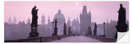 Sisustustarra Purple hour on Charles Bridge