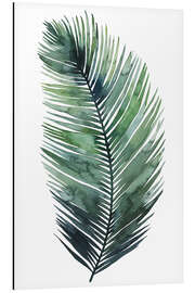 Magnettafel Palmenblatt Aquarell I