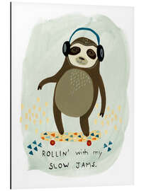 Magnettafel Hipster Faultier II