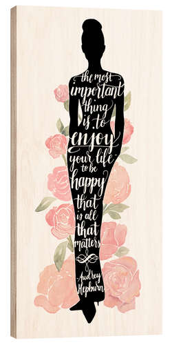 Trebilde Iconic Woman - Audrey Hepburn