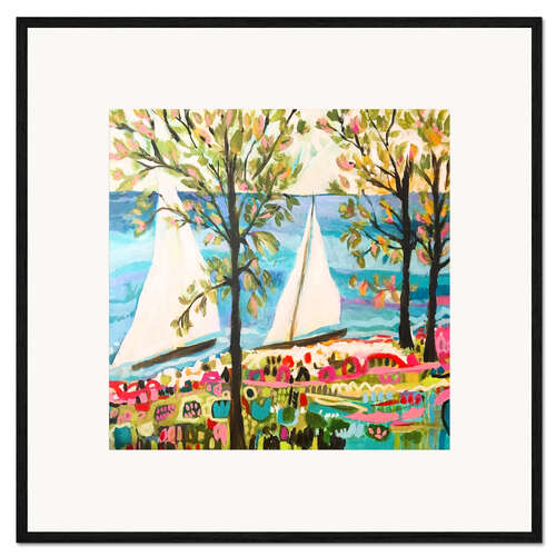 Kunsttryk i ramme Nautical Whimsy IV