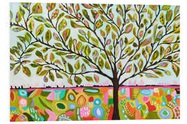 Foam board print Happy tree of life