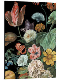 Aluminium print Baroque Floral I