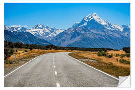 Självhäftande poster Mount Cook