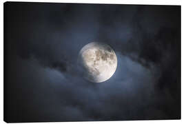 Canvas print Full moon