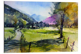 Magnettafel Pinzgauer Herbstlandschaft