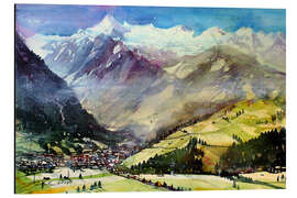 Magnettafel Kitzsteinhorn mit Gletscher, Kaprun