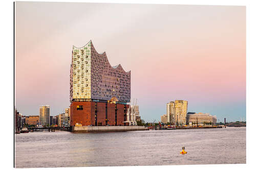 Gallery print Elbphilharmonie in the evening