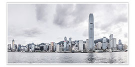 Wandbild  Hong Kong Skyline - Ulrich Beinert