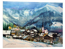 Obraz na PCV Alpbach in winter, Tyrol