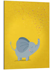 Magnettafel Elefant mit Sternenstaub