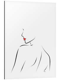 Magnettafel Weiblicher Rücken