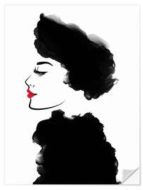 Wall sticker Noble Lady