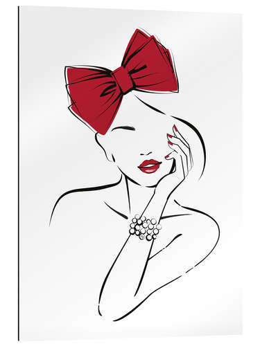 Gallery print Bow Girl