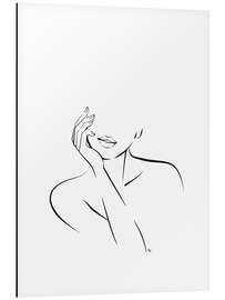 Magnettafel Glückliches Mädchen