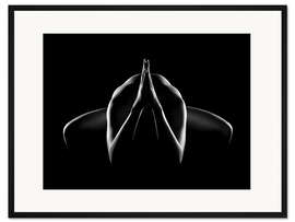 Gerahmter Kunstdruck Meditation