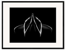 Ingelijste kunstdruk Meditation