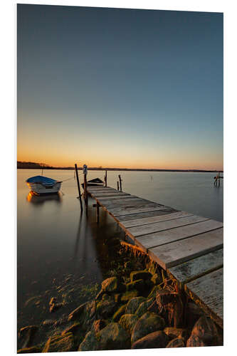 Tableau en PVC Silence au bord du lac