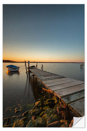 Sticker mural Silence au bord du lac