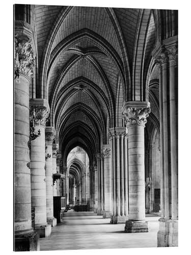 Gallery print Interior of Notre Dame cathedral