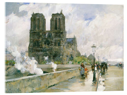 Acrylglasbild Kathedrale Notre-Dame de Paris