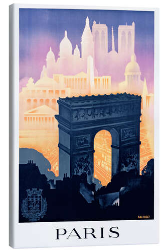 Canvas print Paris