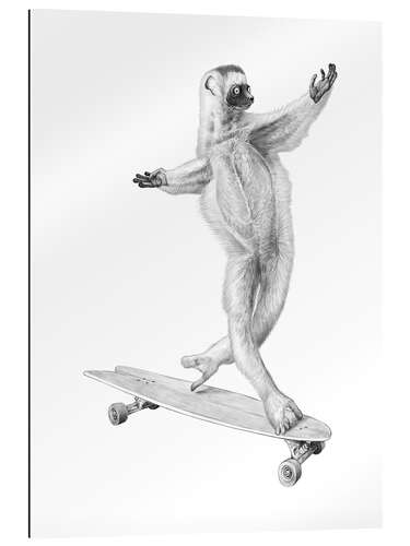 Gallery print Lemur on the board