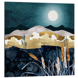 Alubild Sommerliche Seenlandschaft - SpaceFrog Designs