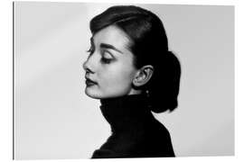 Galleritryk Audrey Hepburn in Profile