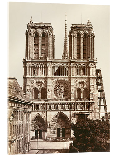 Acrylic print Notre Dame