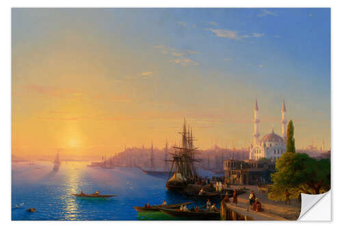 Wall sticker View of Constantinople and the Bosphorus