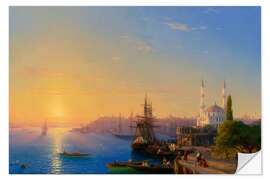 Wall sticker View of Constantinople and the Bosphorus