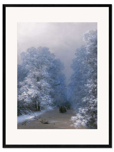 Framed art print Winter landscape