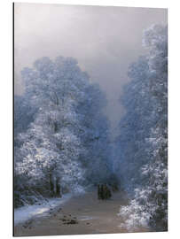 Magnettafel Winterlandschaft