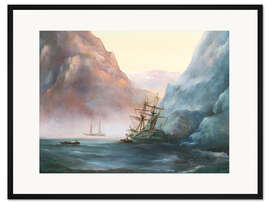 Gerahmter Kunstdruck Schmuggler