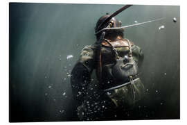 Magnettafel Vintage Industrietaucher