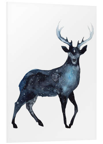 Foam board print Galaxy Deer