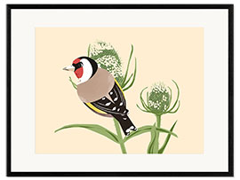 Framed art print Goldfinch