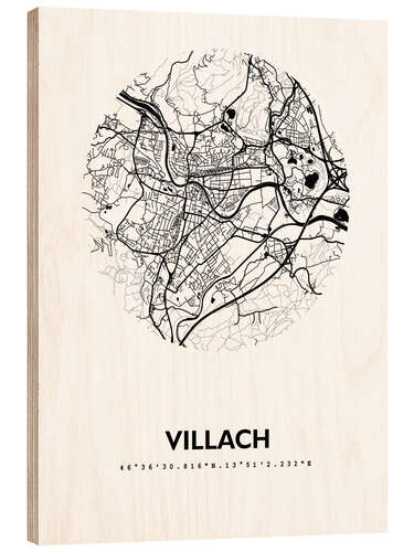 Puutaulu Map of Villach