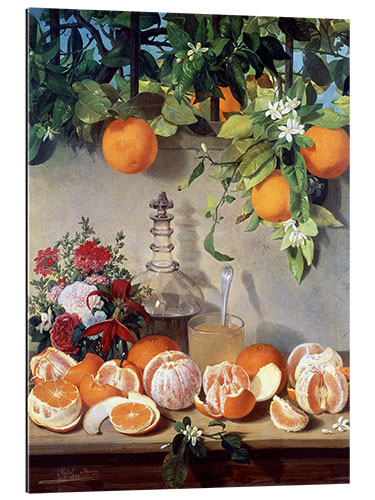 Gallery print Still life with oranges