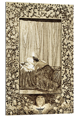 Gallery print Psyche with the lamp, sheet 19 of Cupid and Psyche