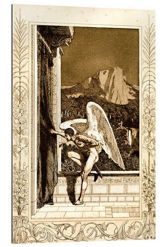 Gallery print Cupid coming, sheet 12 from "Cupid and Psyche"