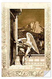 Naklejka na ścianę Cupid coming, sheet 12 from "Cupid and Psyche"