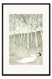 Gerahmter Kunstdruck Frühlingsanfang