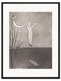 Gerahmter Kunstdruck Titelblatt von der Serie Radierte Skizzen