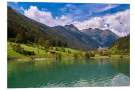 Foam board print Mühlwalder valley in South Tyrol