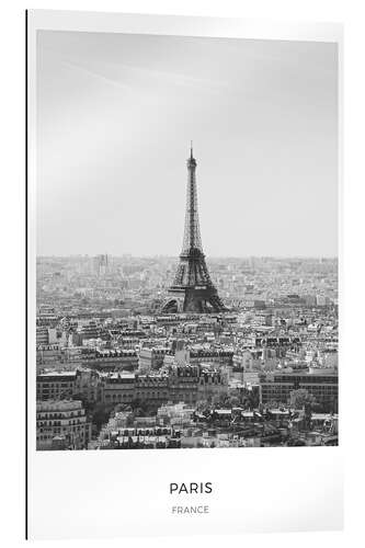 Tableau en plexi-alu Tour Eiffel à Paris