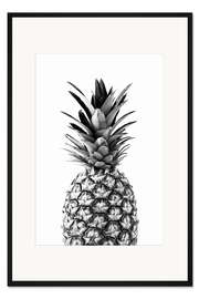 Gerahmter Kunstdruck Ananas