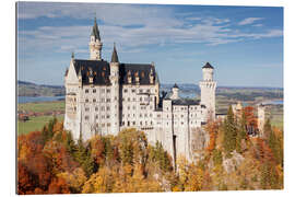 Gallery print Neuschwanstein in autumn I