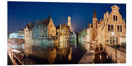 Tableau en PVC La vieille ville de Bruges